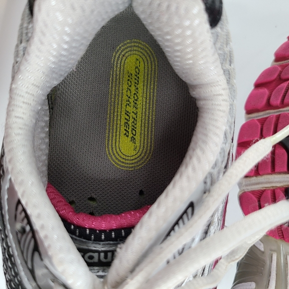 Saucony ProGrid4 Running Shoes #10090-2 Silver/Raspberry/Black Women’s US Size 8 - Picture 6 of 11